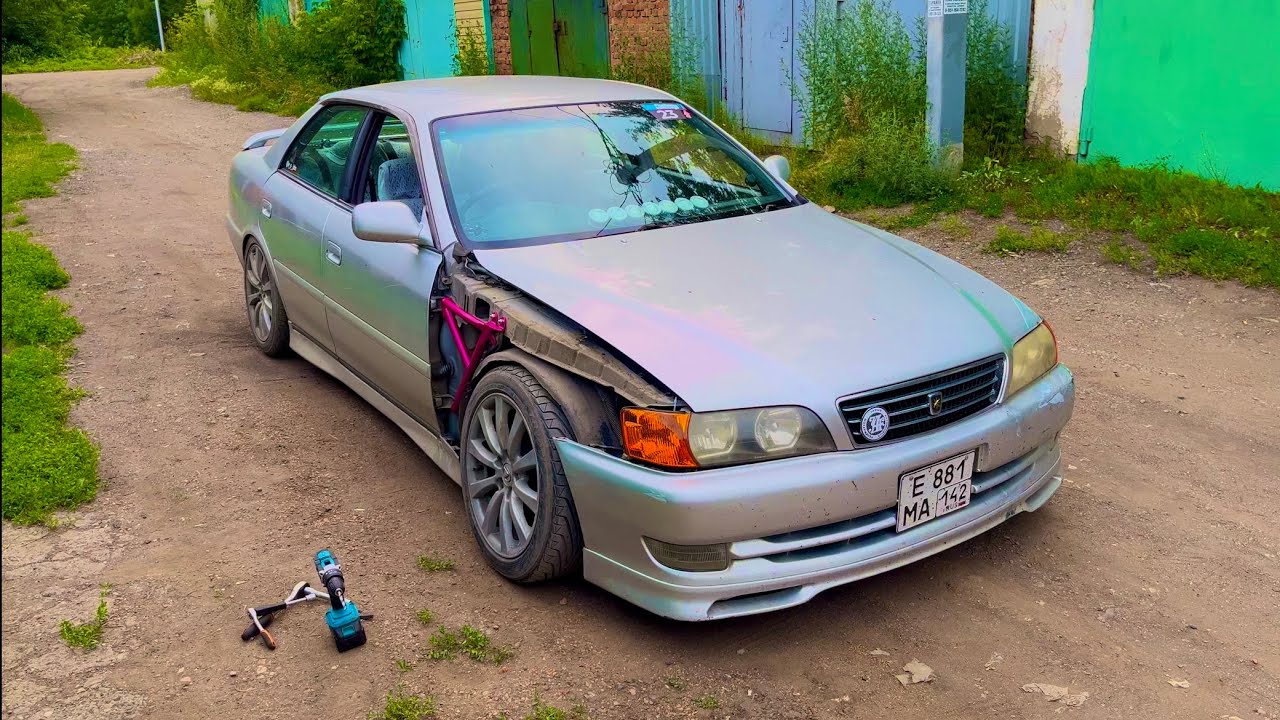 Установил распорки в Chaser | Полировка фар | Skyline в строю!