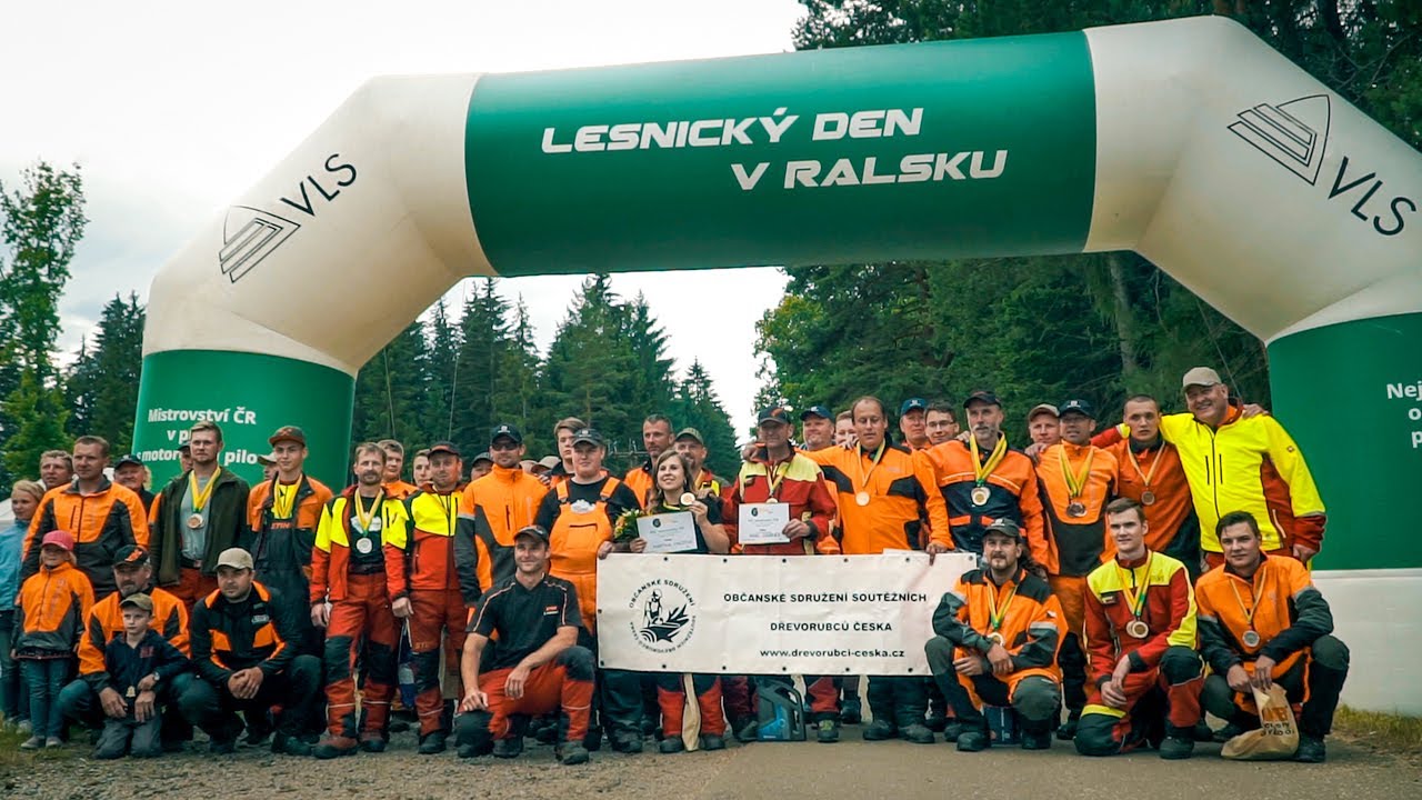 Lesnický den v Ralsku 2017 - Mistrovství ČR v práci s motorovou pilou