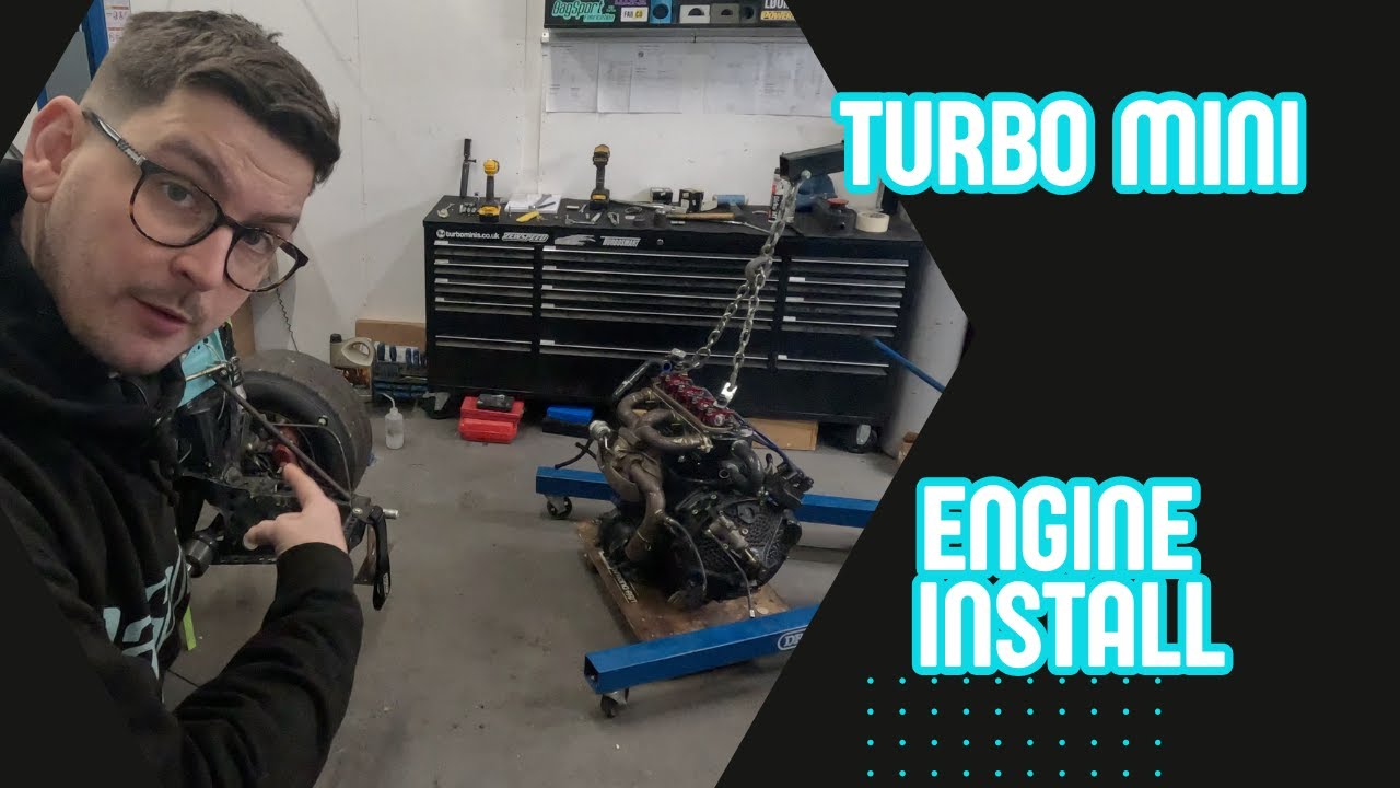 Classic mini turbo engine install