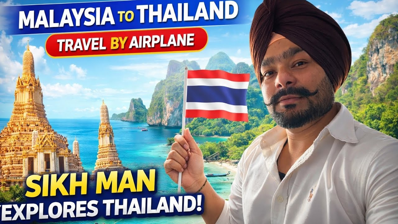 Malaysia to Thailand (free pala reha c peg🥃)Thailand vich bus wala na lite rishwat jaldi la Jan le 