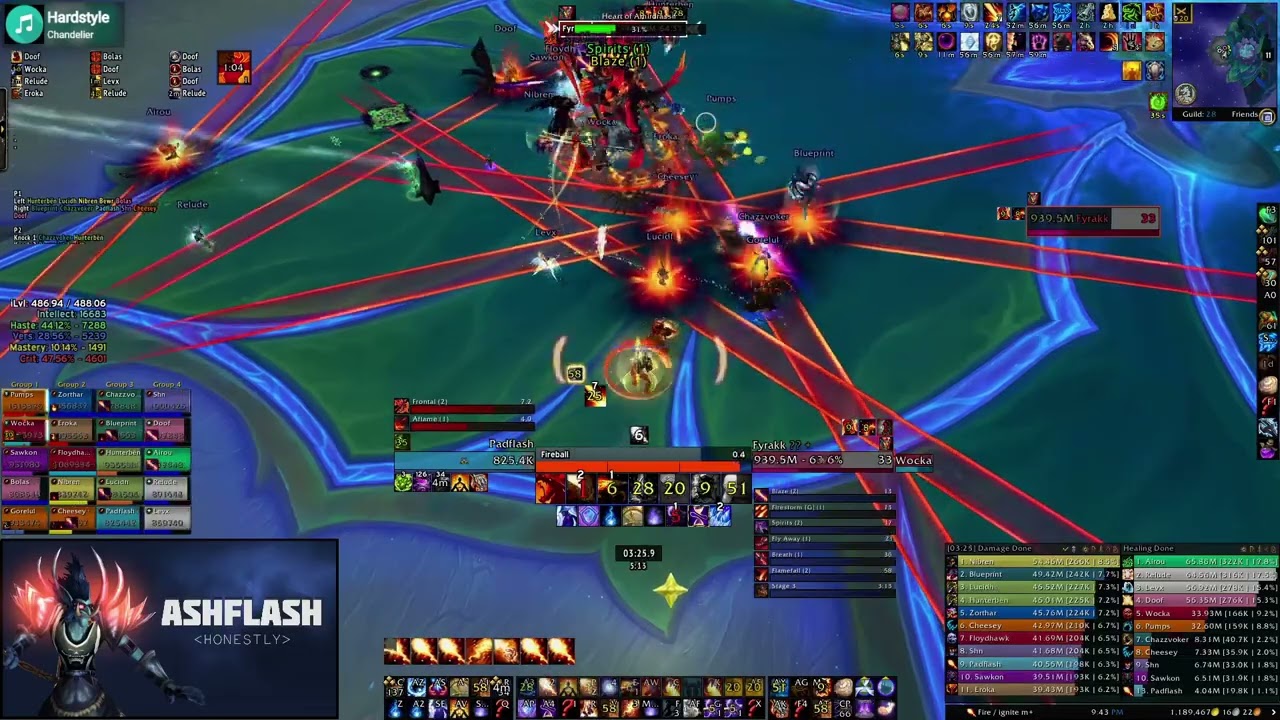 Honestly Vs Mythic Fyrakk First Rekill | Rank 1 Fire mage PoV