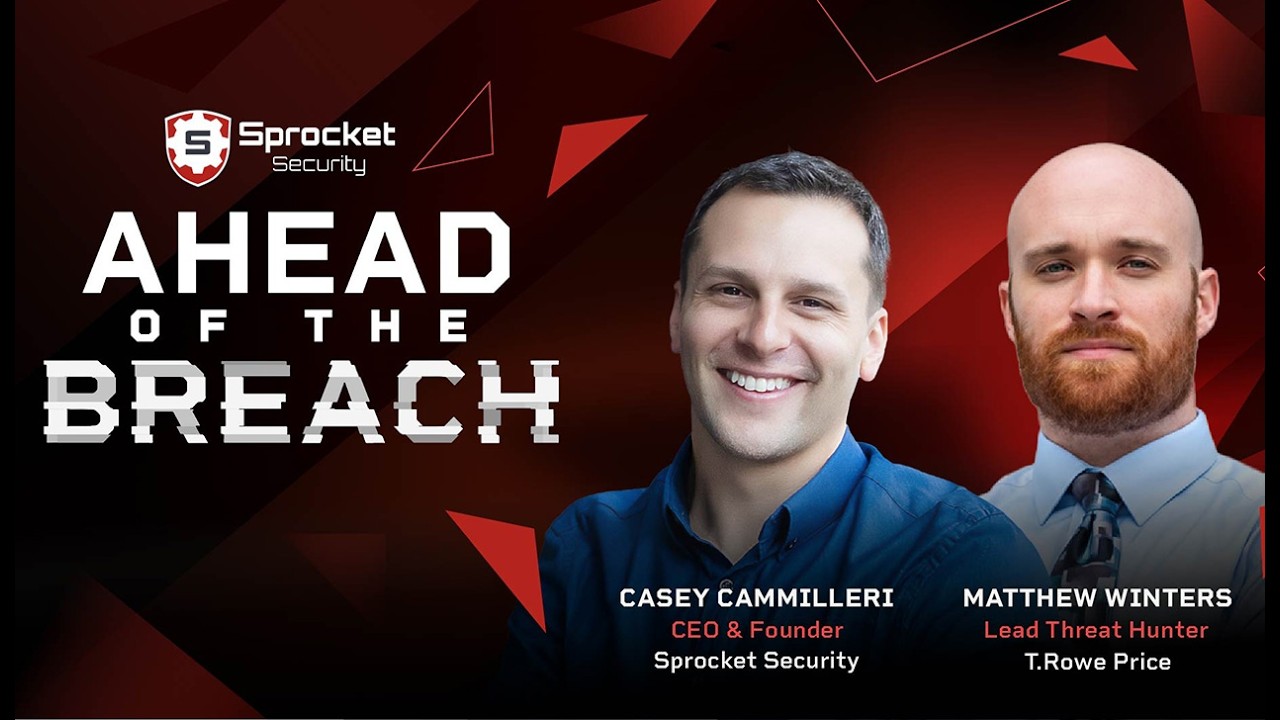 T. Rowe Price's Matthew Winters on Threat Hunting, Graph Thinking, and Making Adversaries Cry