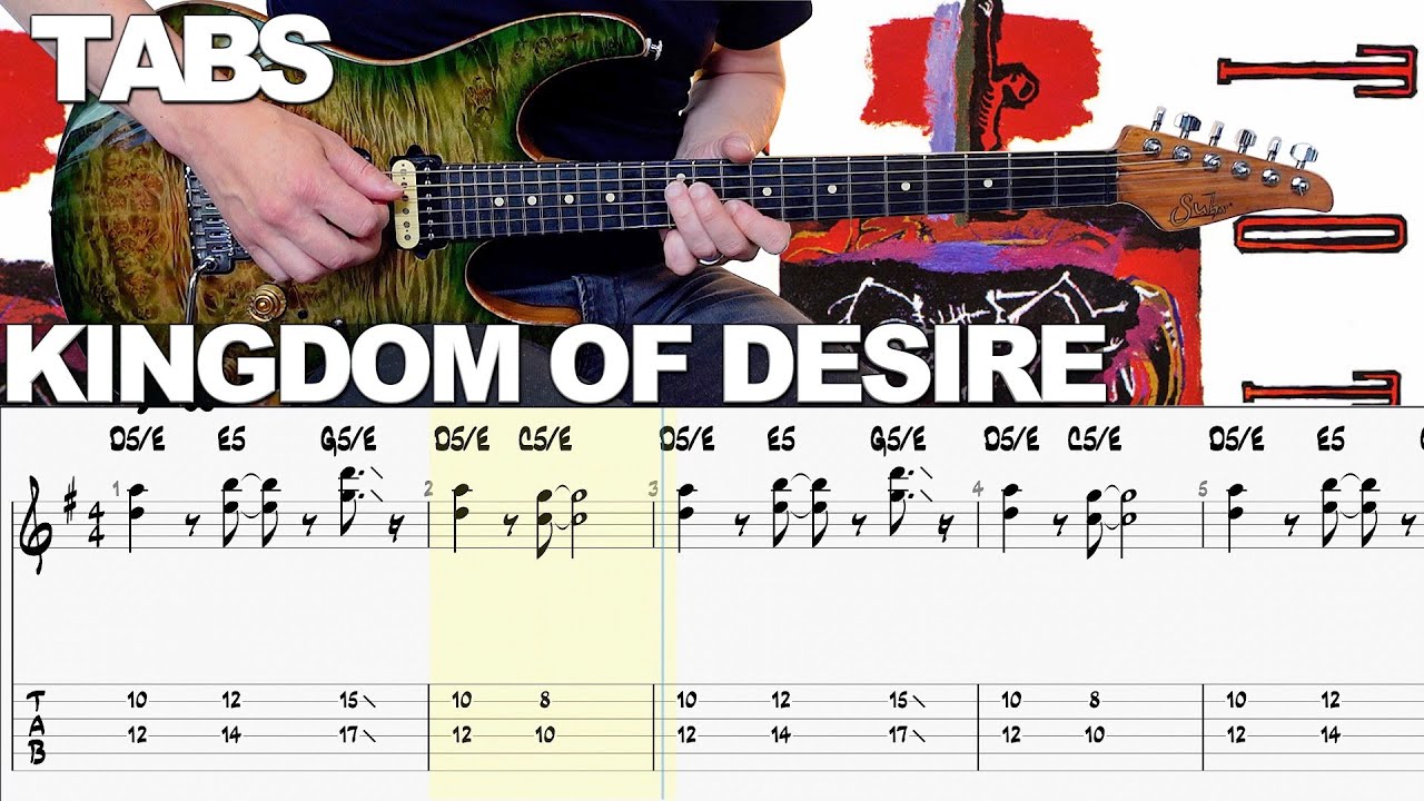 Toto - Kingdom Of Desire | Guitar cover WITH TABS |