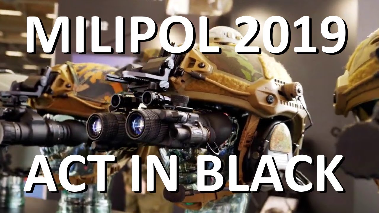 MILIPOL 2019: ACT IN BLACK