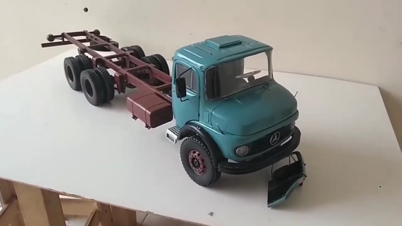 Construindo um caminhão de madeira