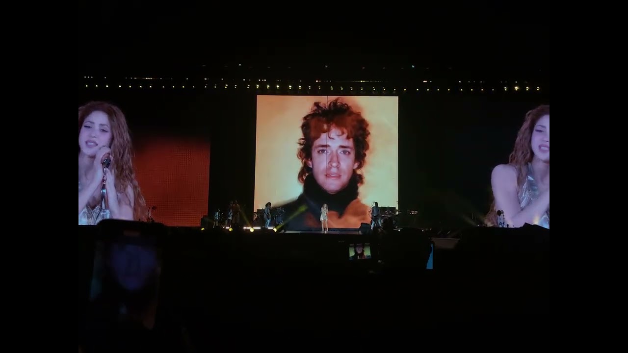 Día especial ft Gustavo Cerati.  Shakira en Argentina 08/12/2025 