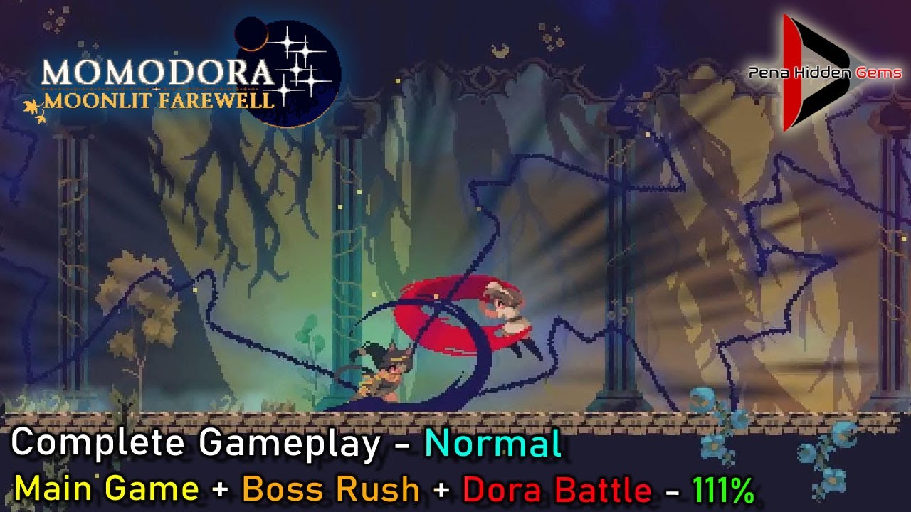 Momodora: Moonlit Farewell - Normal Run: 111% + Bossrush + Secret Boss [Gameplay]