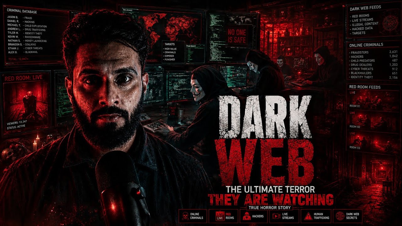 DarkWeb -A Horror story that will shock you | Horror story in hindi | Abhimanyu Singh talks