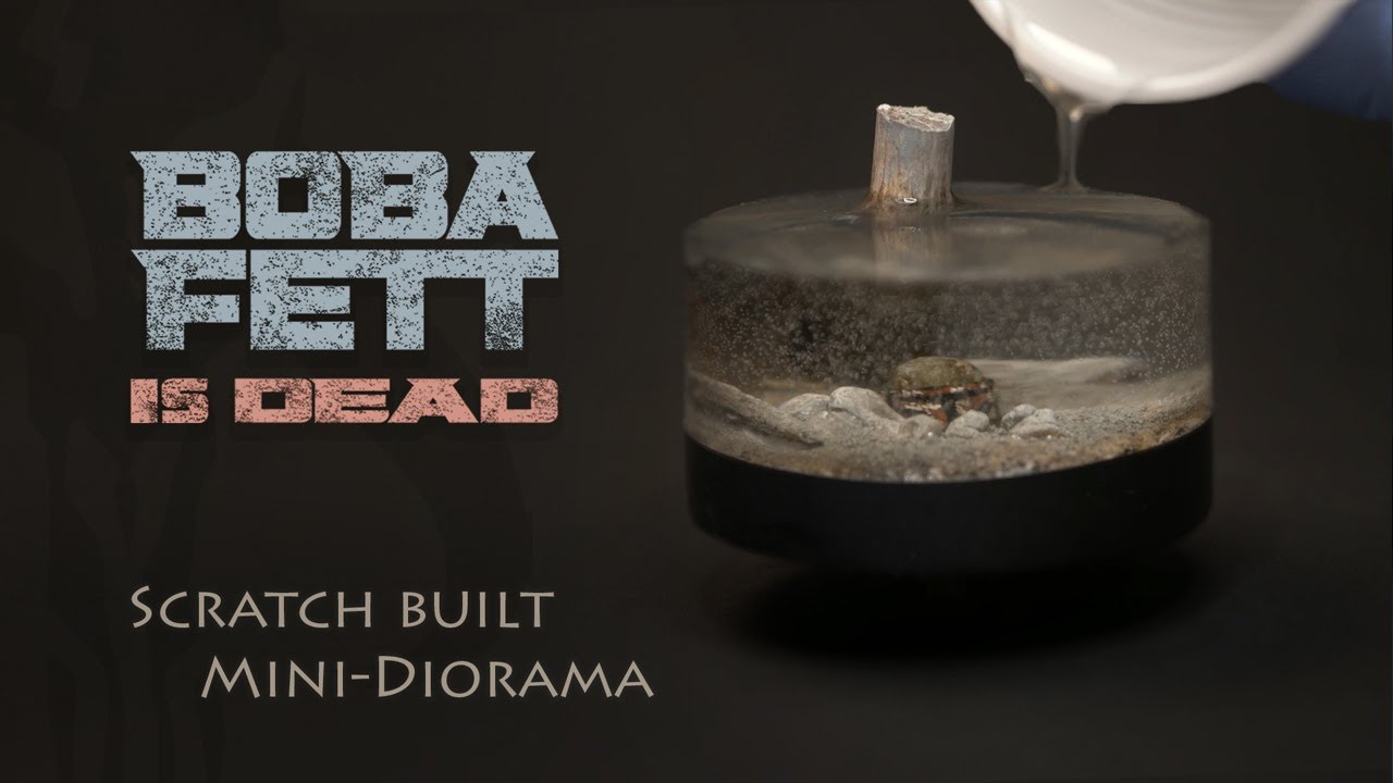 Boba Fett - Resin grave