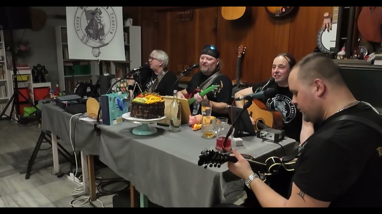 Medovej Jack  s hostem Mílou, Střihový záznam z narozeninového večera