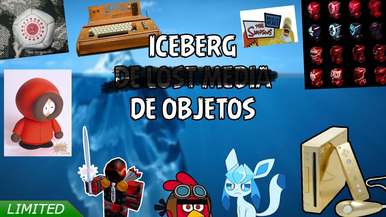 ICEBERG DE LOST MEDIA DE OBJETOS (Loquendo 2023)