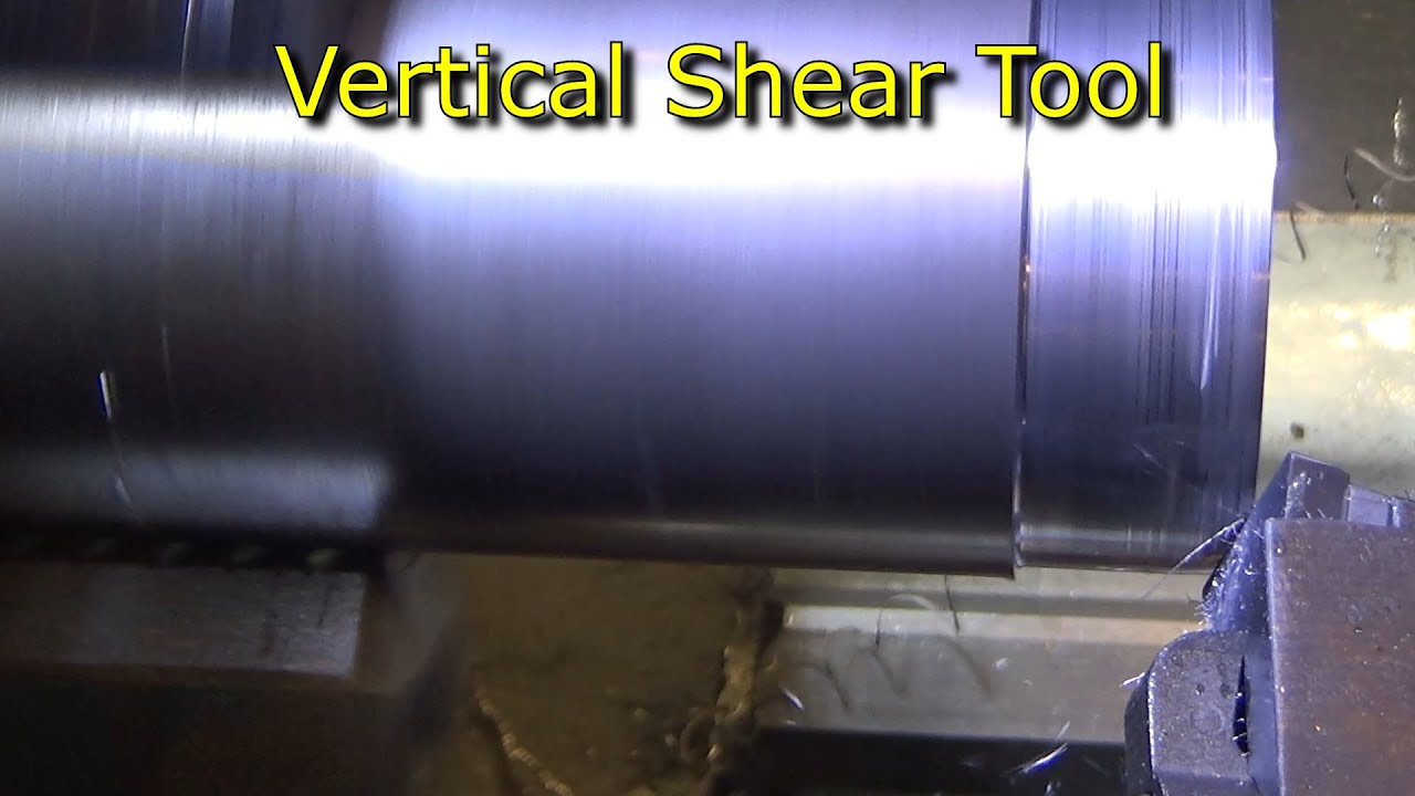 Carbide Indexable Vertical Shear Tool for Hard to Finish Materials