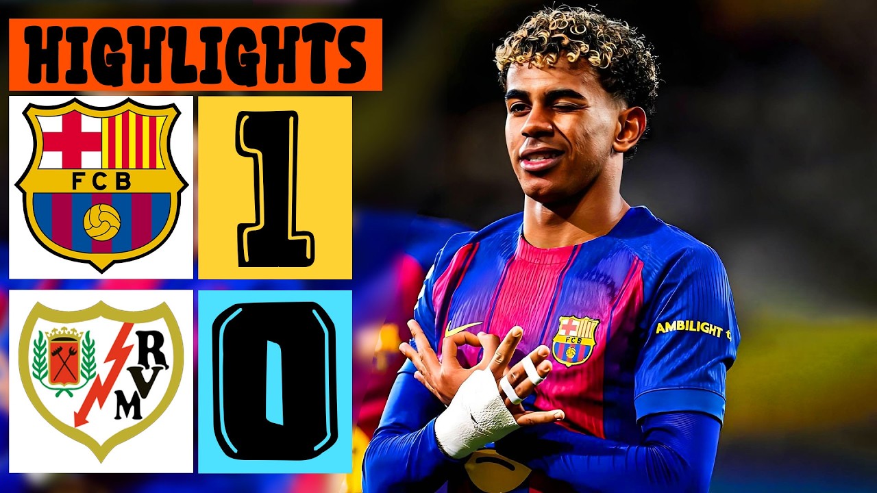 Barcelona vs Rayo Vallecano 1-0 🔥 Goles y Resumen / Highlights and Goals 2026
