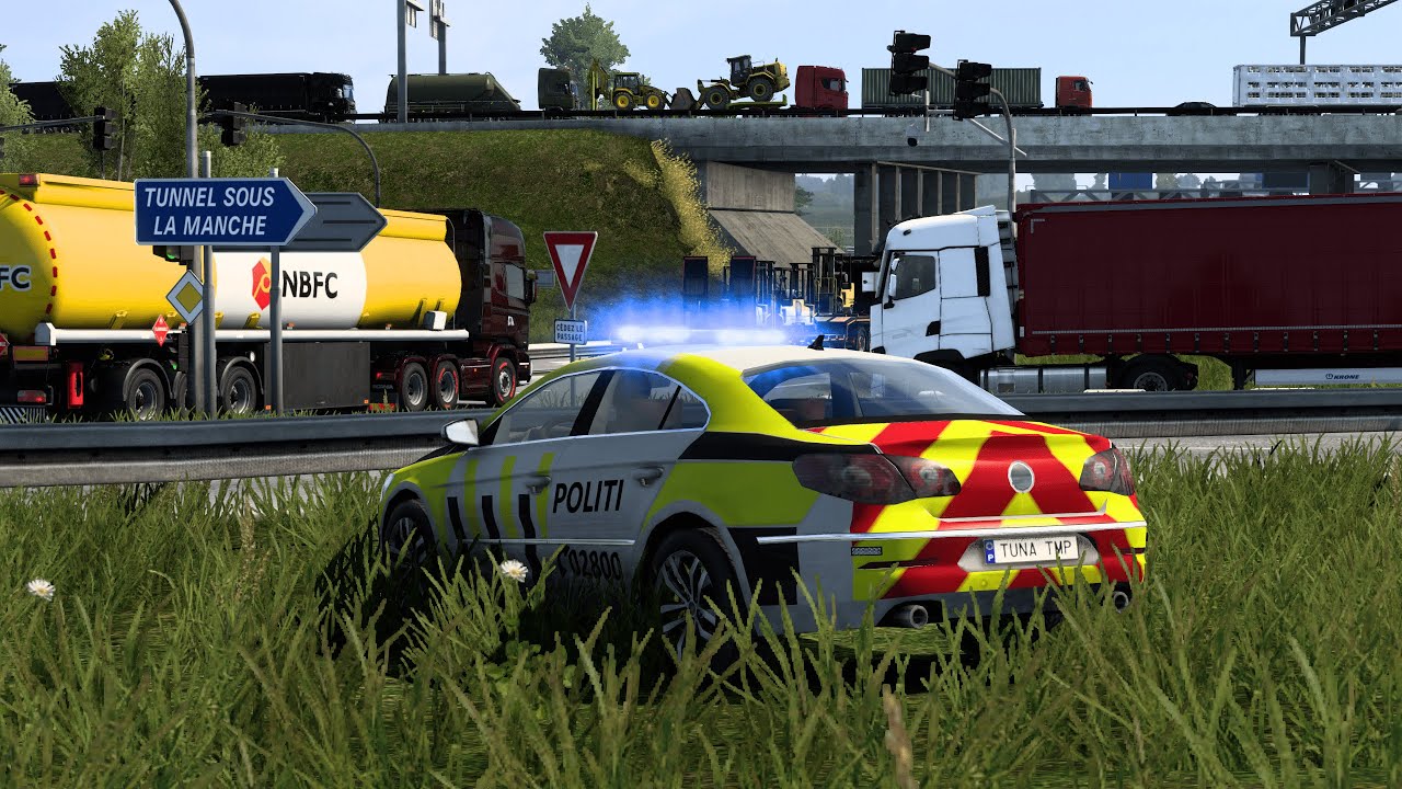 TruckersMP Game Moderator doing REPORTS on Calais Duisburg Road | Game Reports