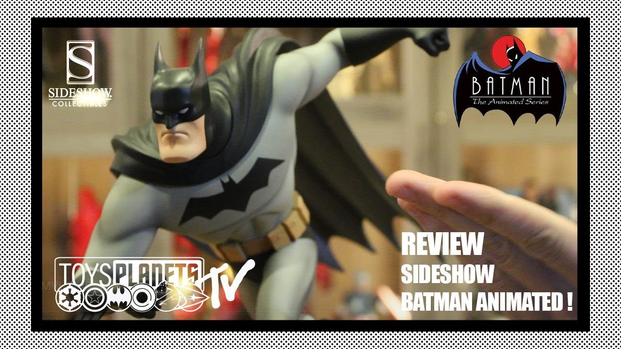 Unboxing Toysplanets Sideshow Collectibles Batman Animated Series 1/5 Statue !