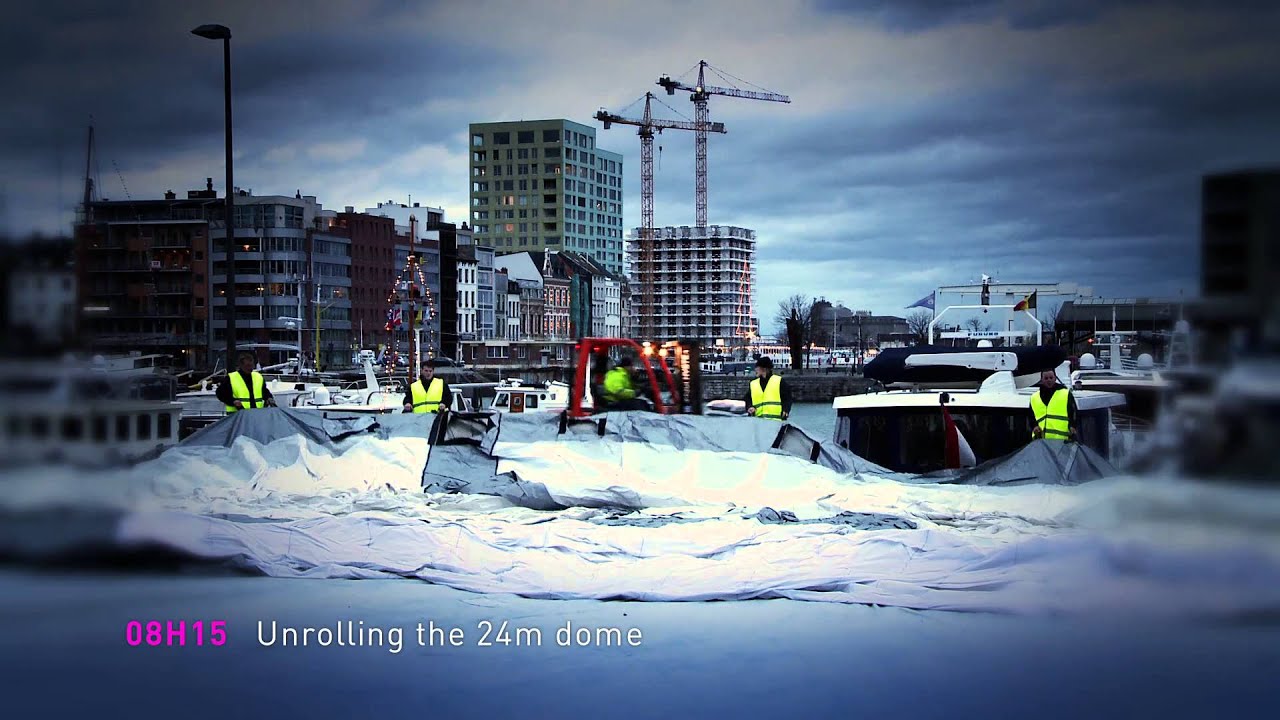 Antwerp Film Festival   Temporary Inflatable Structures   Pop Up Structures