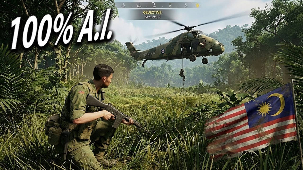 History of Malaysia as a AAA Game (A.I. Video)