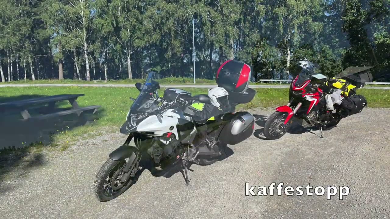 Norway motorcycle ride 2024 day 1