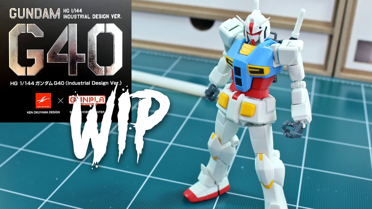 HG Gundam G40 WIP:1