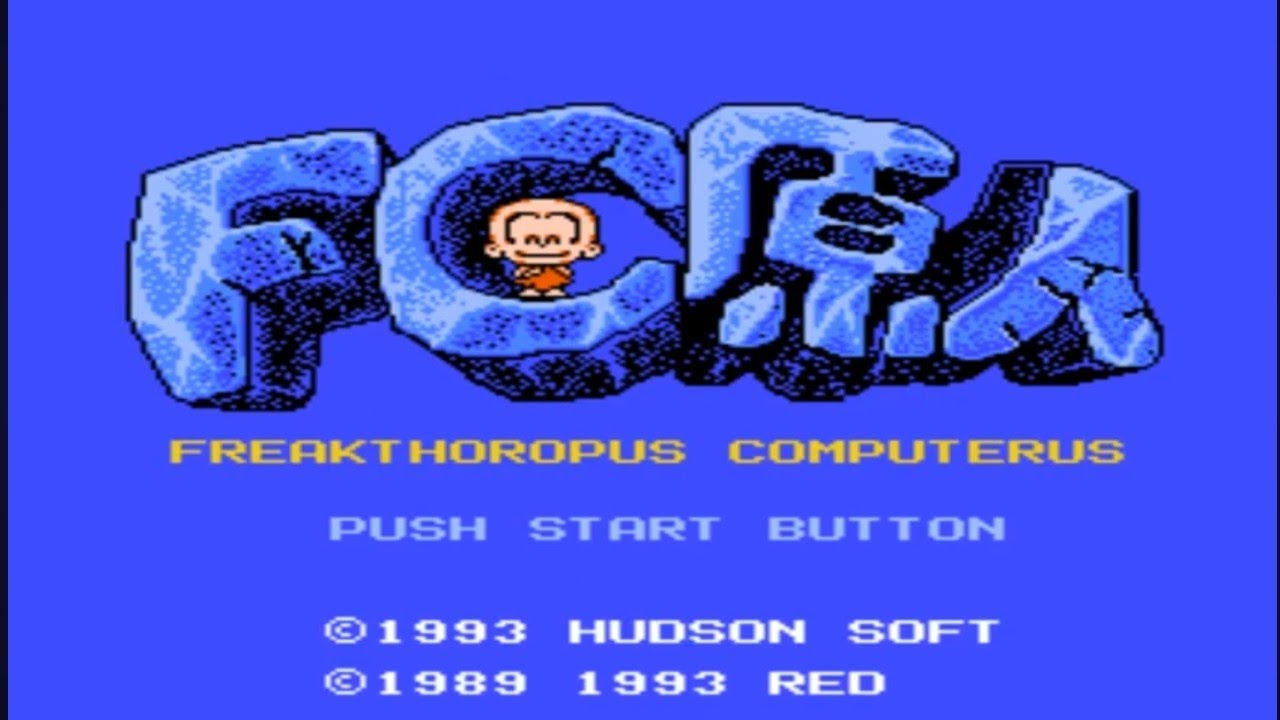 FC Genjin - Freakthoropus Computerus (Famicom)(Nes)