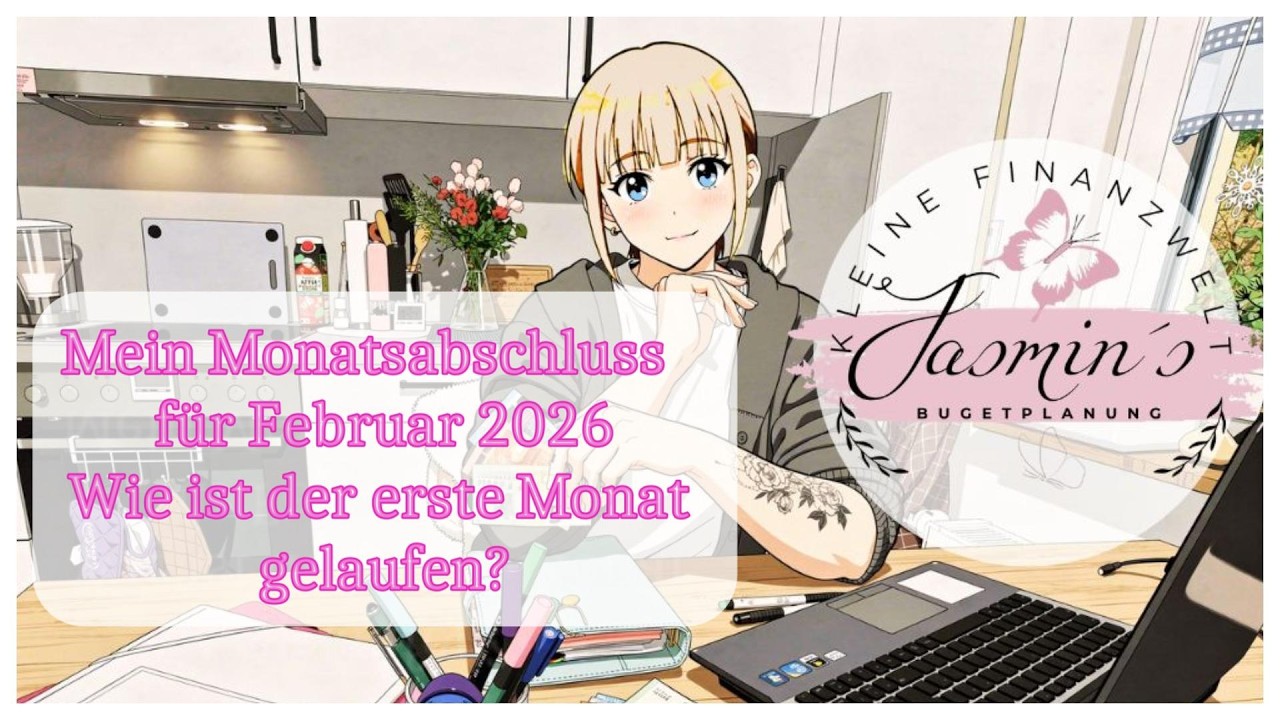 Mein Monatsabschluss für Feb.2026 #budgetplanung#finanzen#sparspiele#umschlagmethode