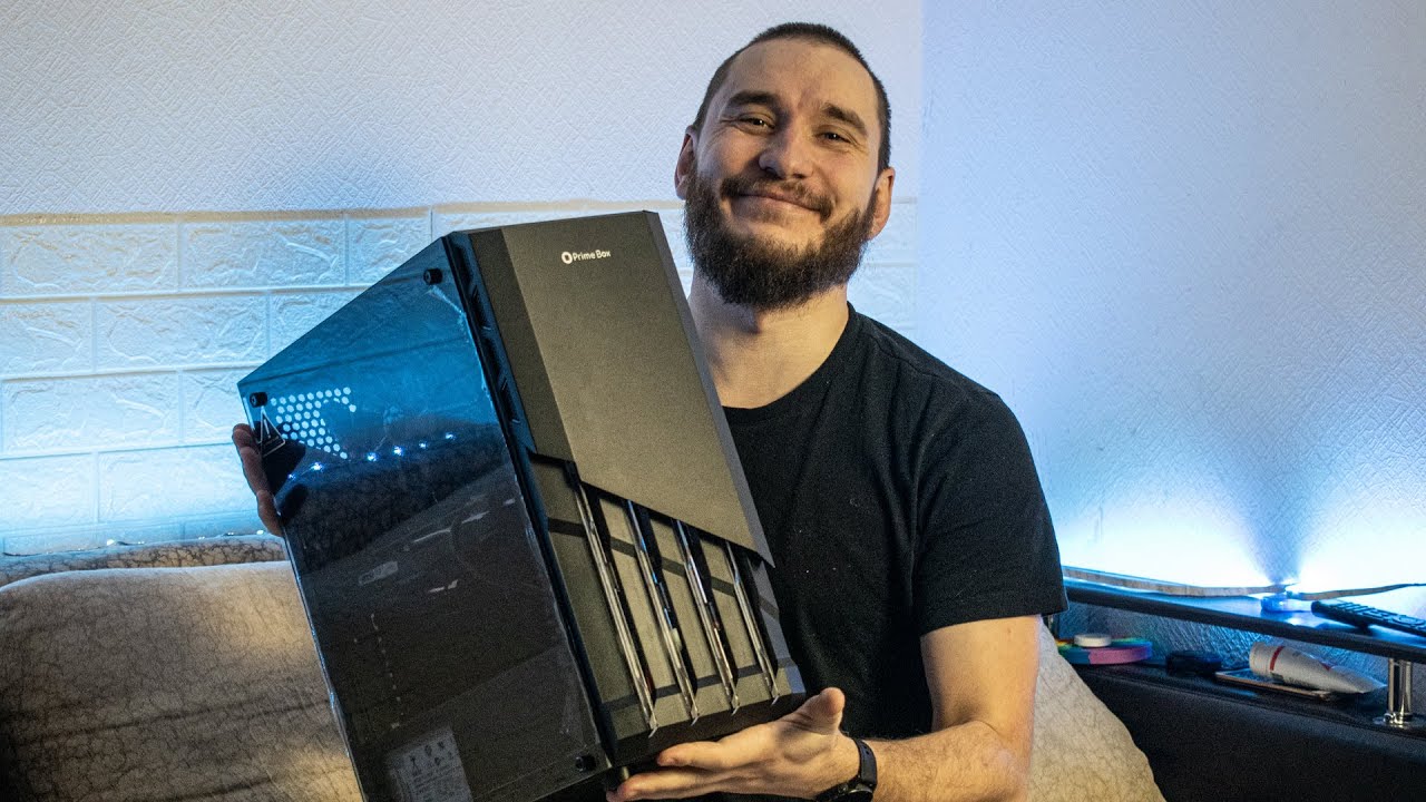 Prime Box PREDATOR V7 - КОРПУС С КАЛЕНЫМ СТЕКЛОМ.