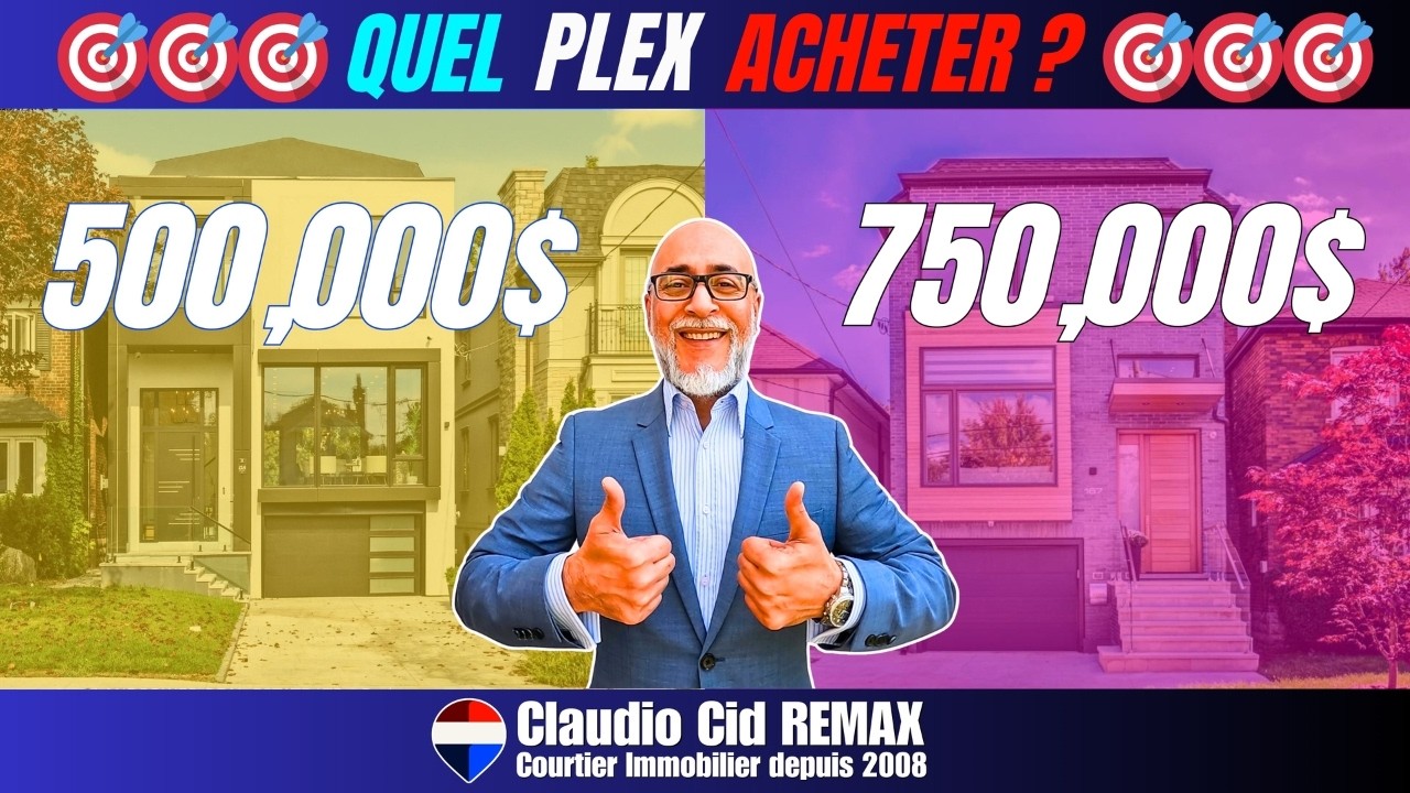 T'as 500K à 750K❓T'achètes 1Duplex❓Triplex❓Quadruplex❓Quel Plex Acheter❓