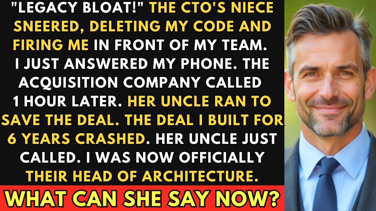 They Fired Me and Deleted My Code. I Killed Their $180M Acquisition.