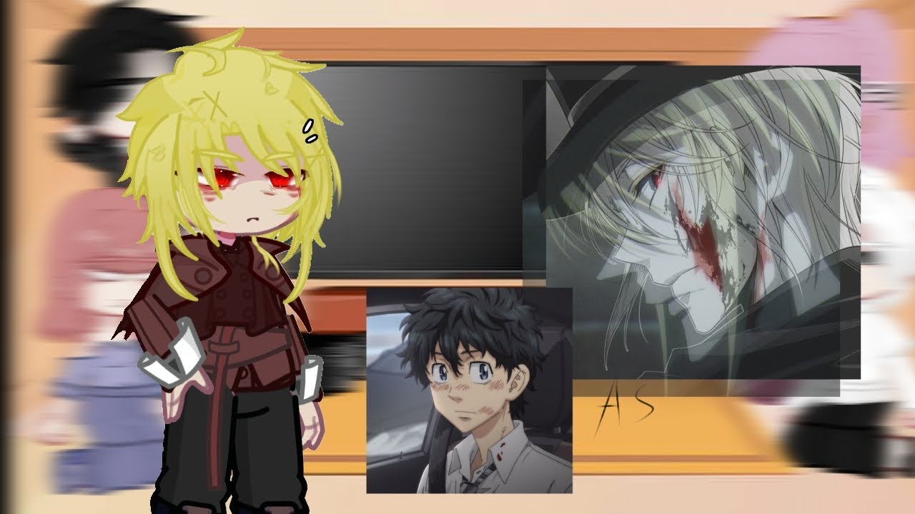 _tokyo revengers react to Takemichi as William Moriarty_1/1_rus/eng_