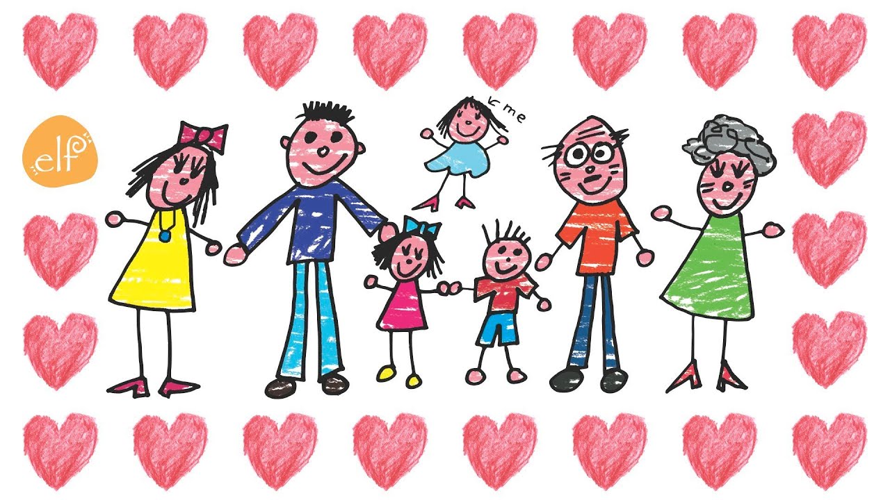 My Family Song (CD version)- Family Song For Children - ELF Kids Videos