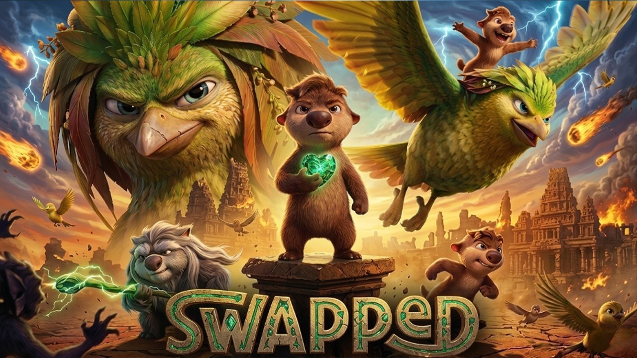 Swapped (2026) Animated Fantasy Comedy Movie | Michael B. Jordan, Juno Temple | Recap & Reviews