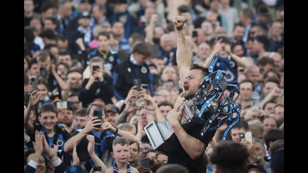 Kampioenenviering van Club Brugge