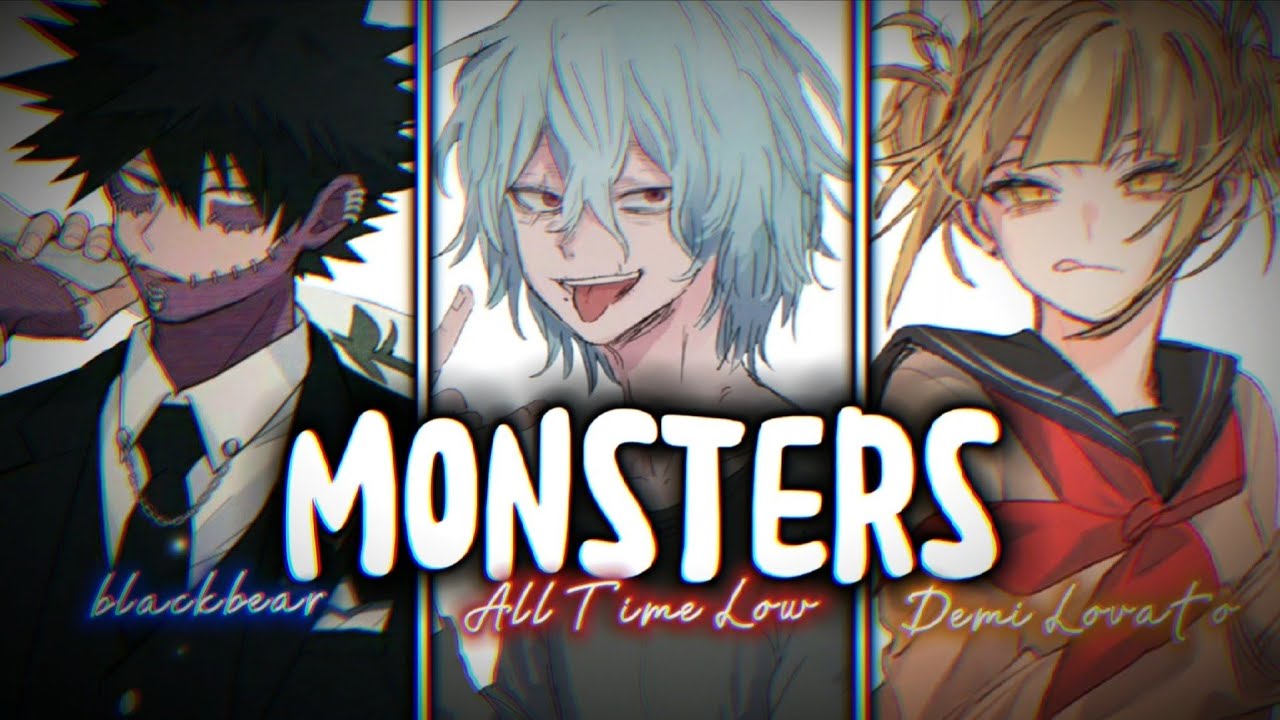 {Nightcore} Monsters ~ All Time Low ft. Demi Lovato & blackbear [SW | NMV]