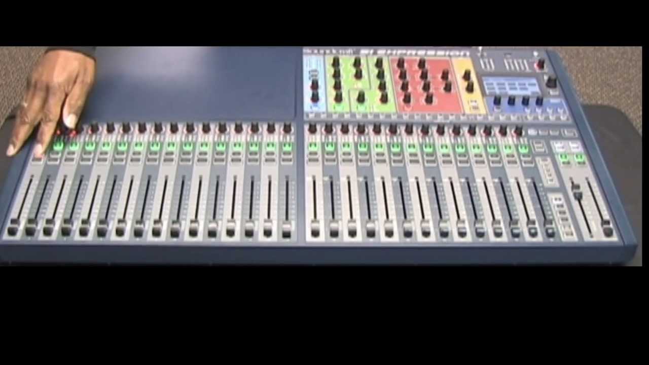 How to Copy and Paste Parameters on the Soundcraft SI Expression Digital Mixer