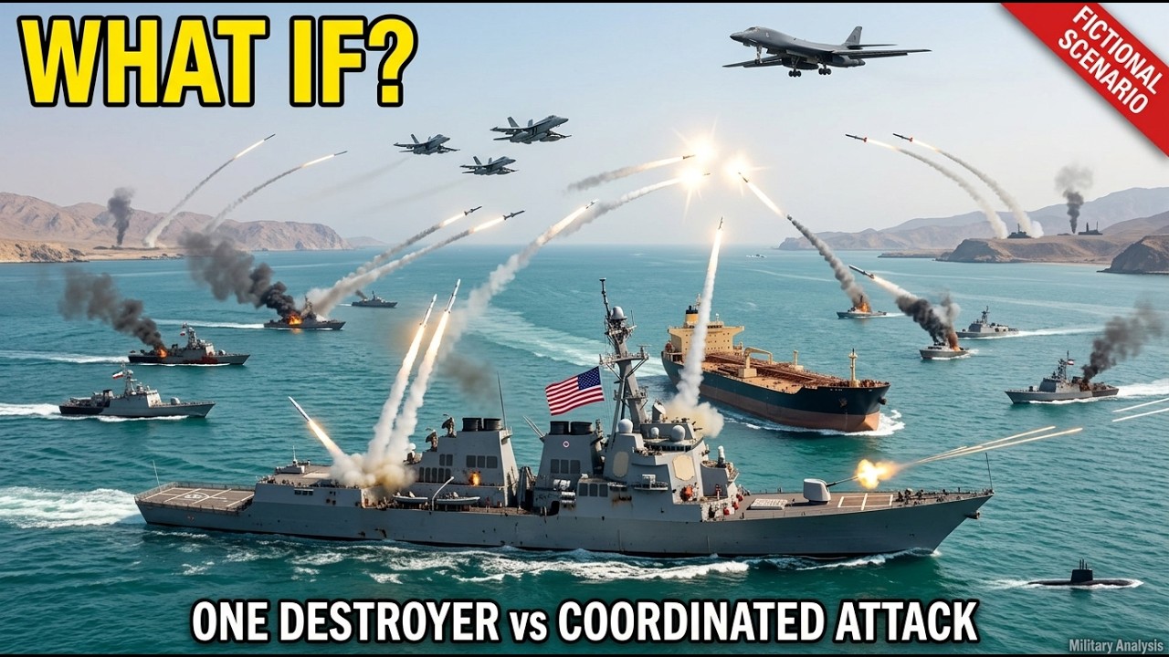 2:52 PM - Iran Tried To Sink US Destroyer at Strait of Hormuz - 47 Minutes Later Tehran Was In Shock