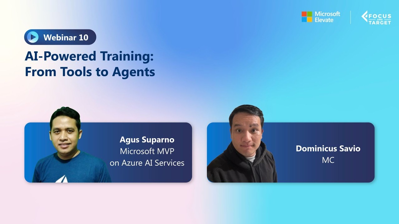 Video on Demand Webinar 10: AI Powered Training From Tools to Agents