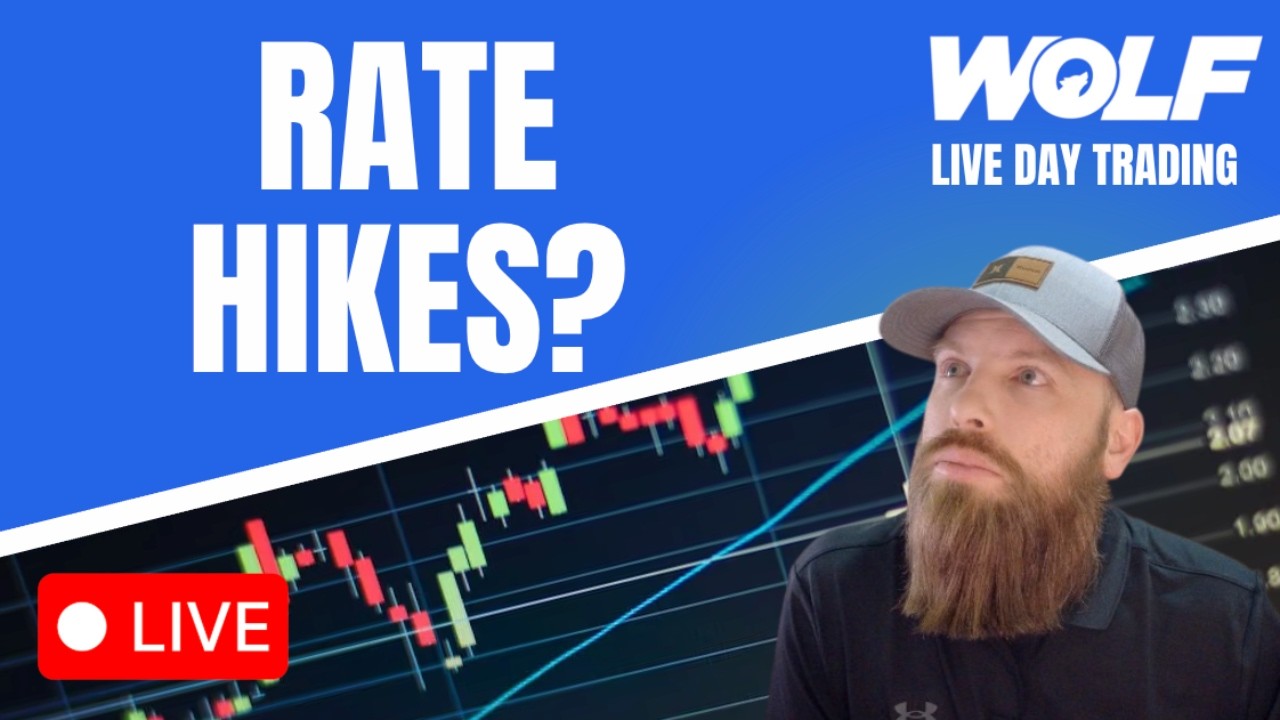STOCK MARKET REACTS TO NFP DATA | RATE HIKE ODDS INCREASE | LIVE DAY TRADING