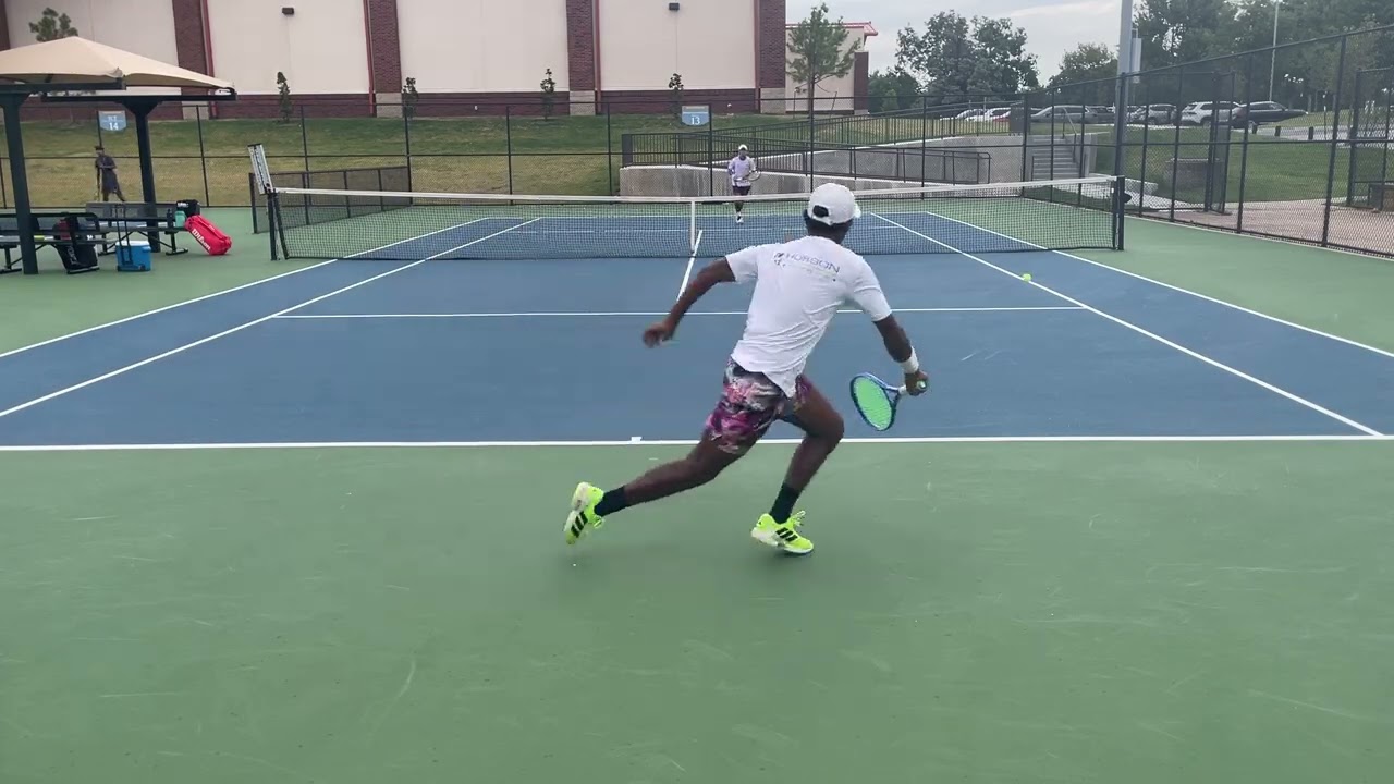 Raghav's match against TJ