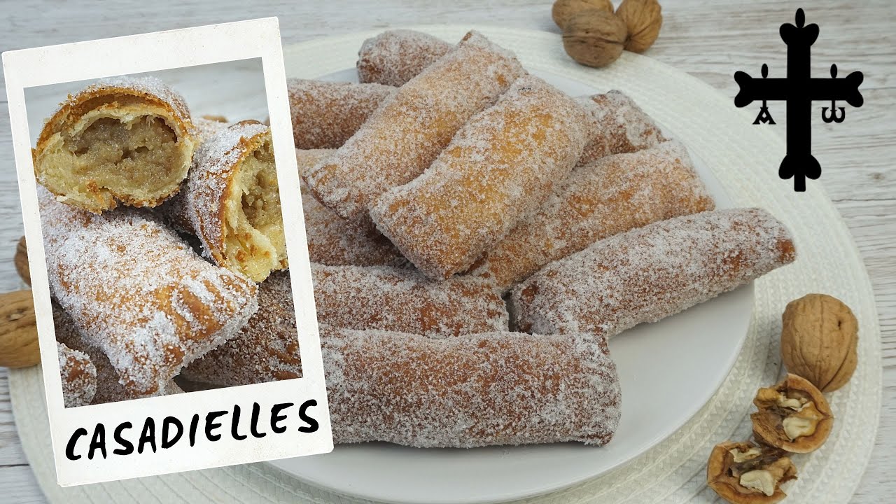Un manjar para degustar todo el año pero es típico en CARNAVAL: CASADIELLES, dulce Asturiano