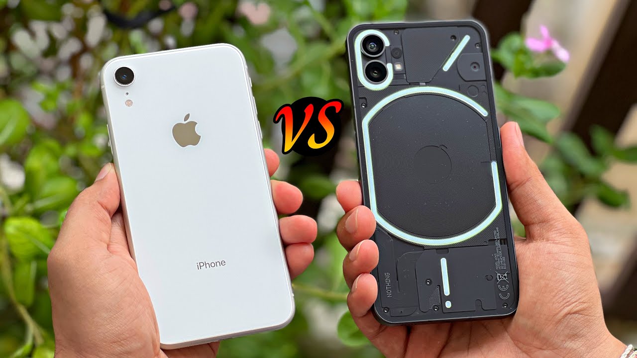 Nothing Phone 1 - Can it Beat 4 Years Old iPhone XR ? Camera Test🔥(HINDI)