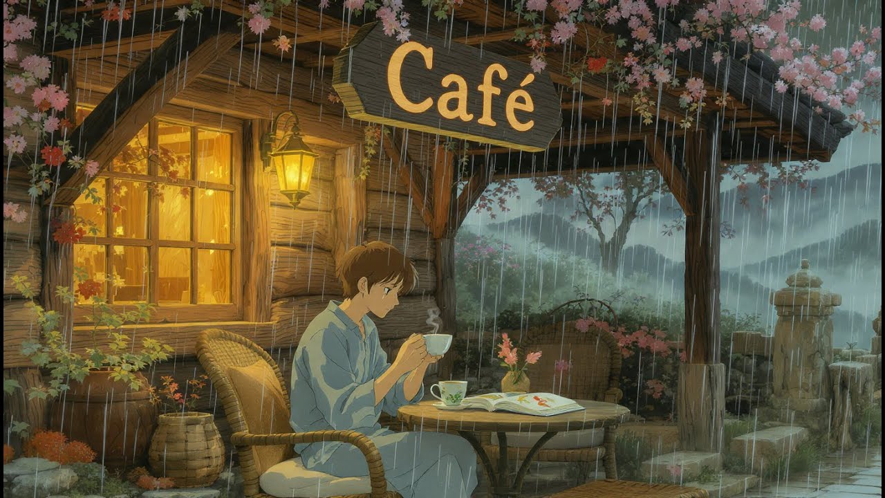 Cozy Evening Cafe | Lofi Beats for Focus