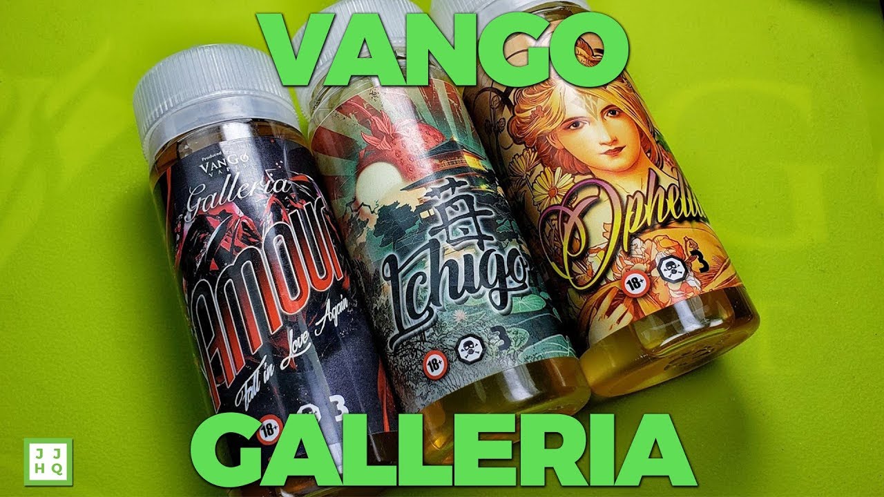 Vangovapes Galleria Line Review on VapeAM Ep 165!