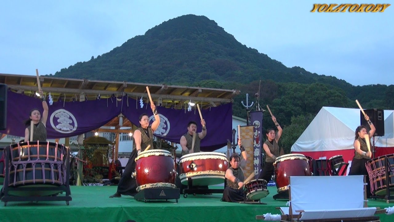 和太鼓 天樹　＠宮地嶽神社秋季大祭 太鼓の夕べ　Japanese drum group、WADAIKO