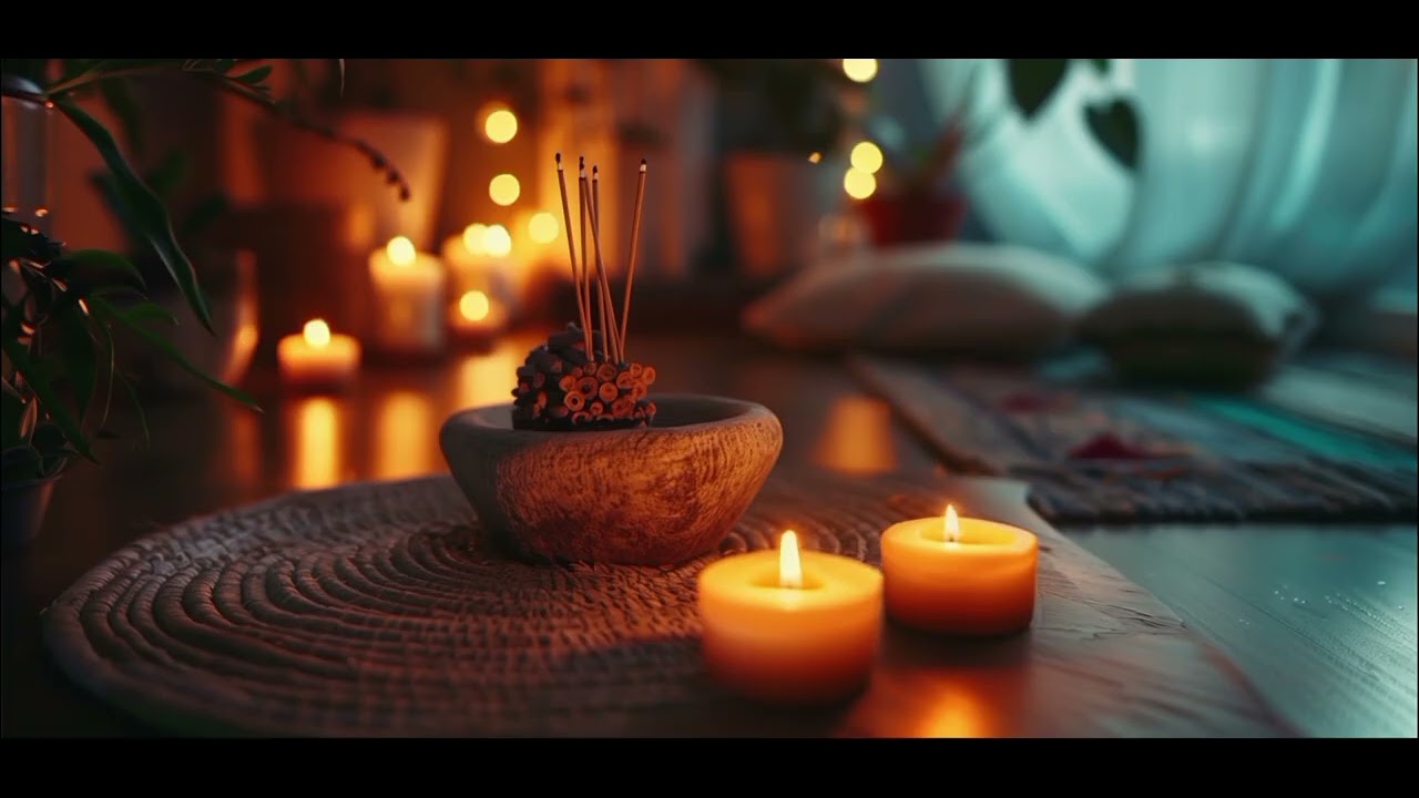 1 Ora candela e di Musica rilassante per Dormire e Meditare