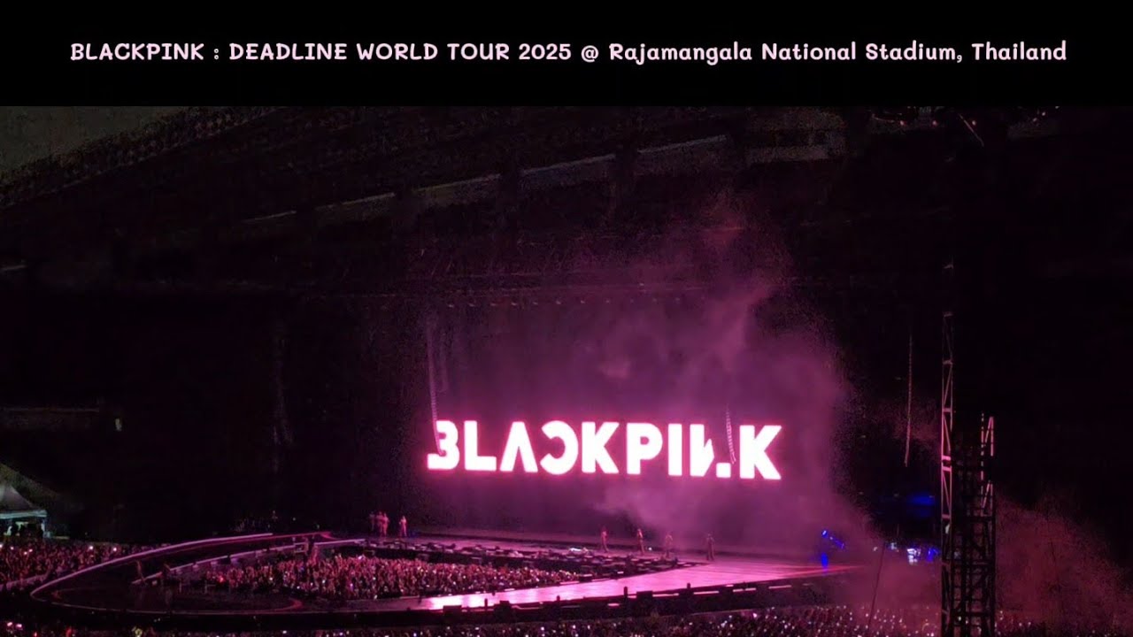 Happy Time in 2025 : 🖤BLACKPINK🩷 DEADLINE WORLD TOUR with bro&sis 😆🫶