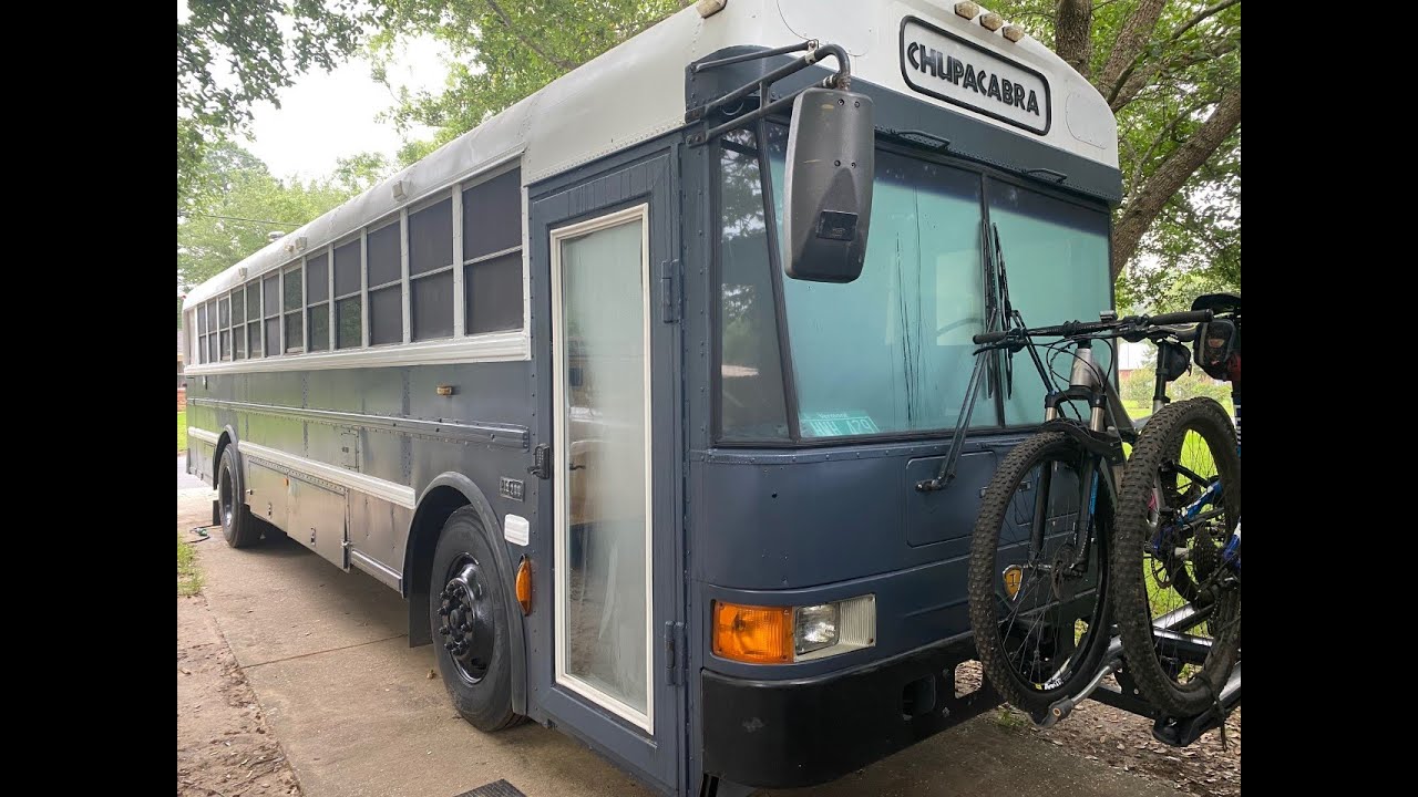 Video tour of our Skoolie - Chupacabra