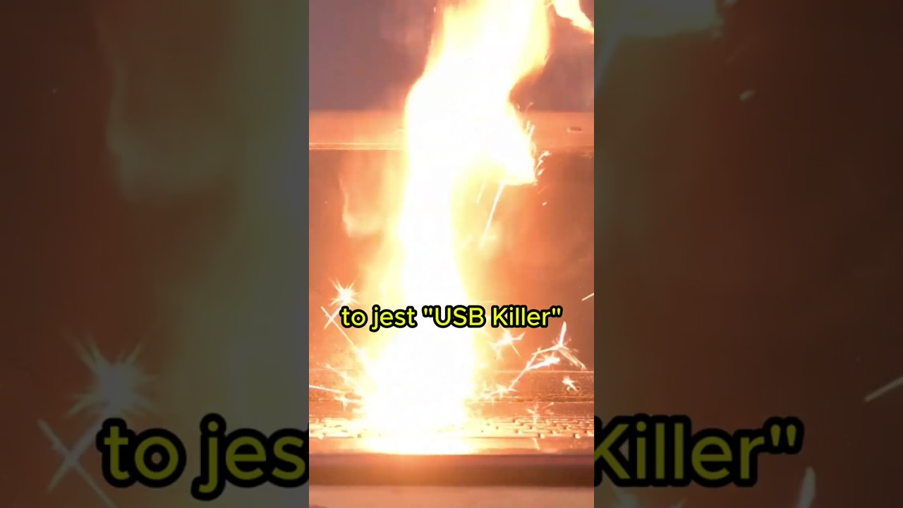 ⚡Pendrive, kt&oacute;ry zabija komputery #bezpieczeństwo #cybertips #pentesting #cyberbezpieczeństwo