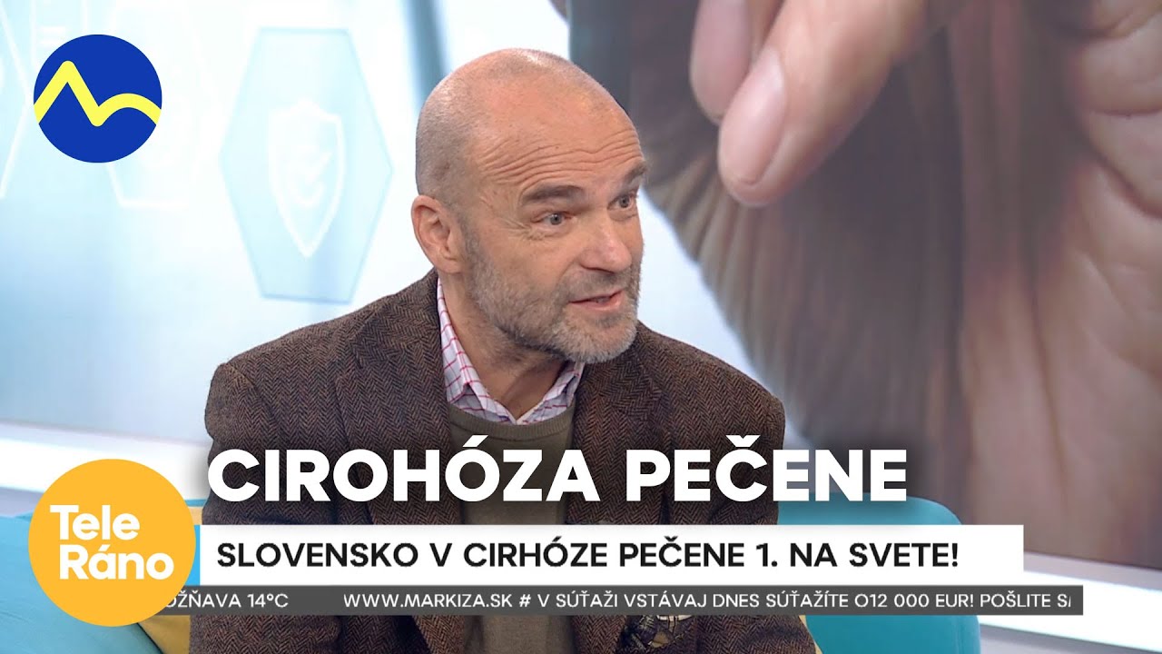 Sme prví na svete v cirhóze pečene | Teleráno