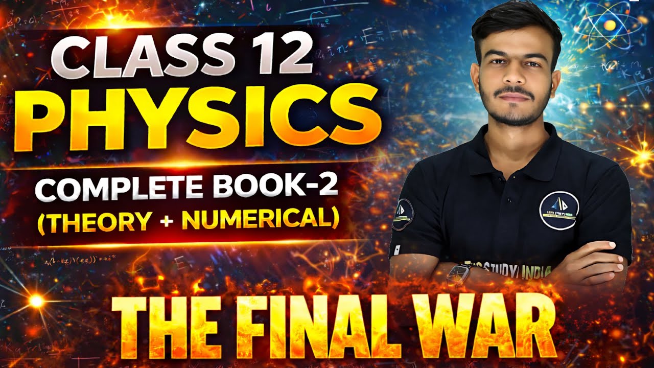 Class 12 Physics Book 2 Complete Course One Shot Hindi Medium 