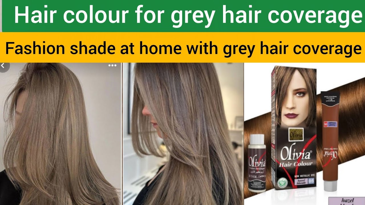Hazel blonde colour |olivia num 5||grey hair coverage||Rubinova Salon